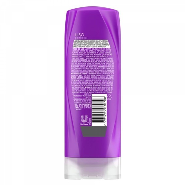 Acondicionador Sedal Liso Perfecto x 190ml alt
