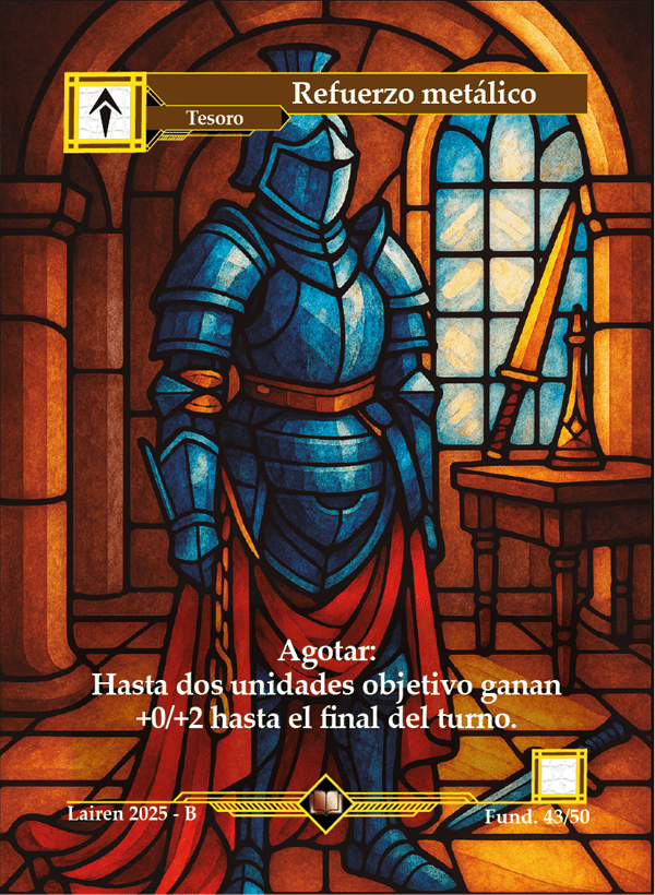 043 Refuerzo Metalico Full Art #1