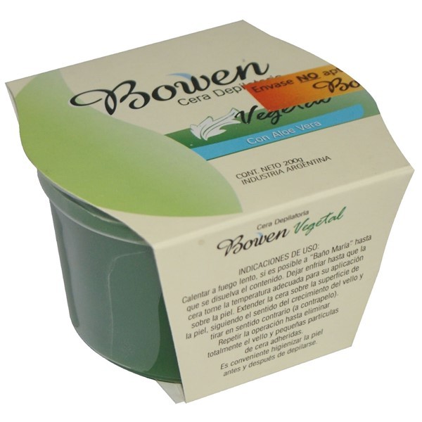Bowen Cera Depilatoria Vegetal Repuesto 200 gr #1