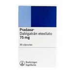 Pradaxa 75 mg | 30 capsulas | Dabigatrán #1