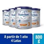 Nutrilon Pack Fórmula Láctea Profutura 3 (4 Latas de 800 grs) #1