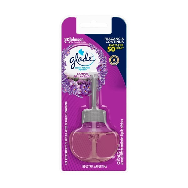 Difusor de Aceite Glade Lavanda Repuesto 21 cc. #1