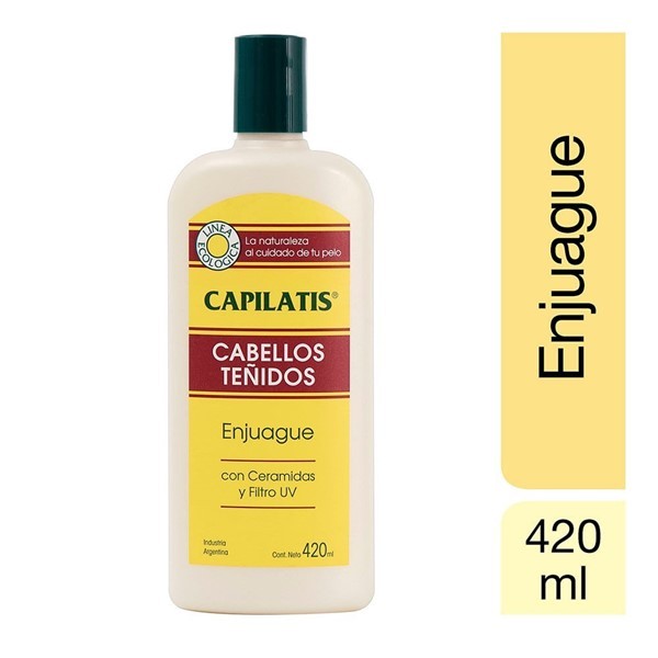 Capilatis Enjuague Cabellos Teñidos Línea Ecológica 420 ml #1