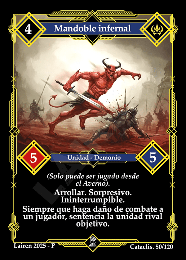 050 Mandoble Infernal #1
