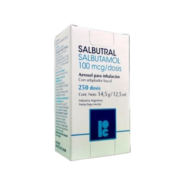 Cassar Salbutral Salbutamol Aerosol x 250 Dosis #1