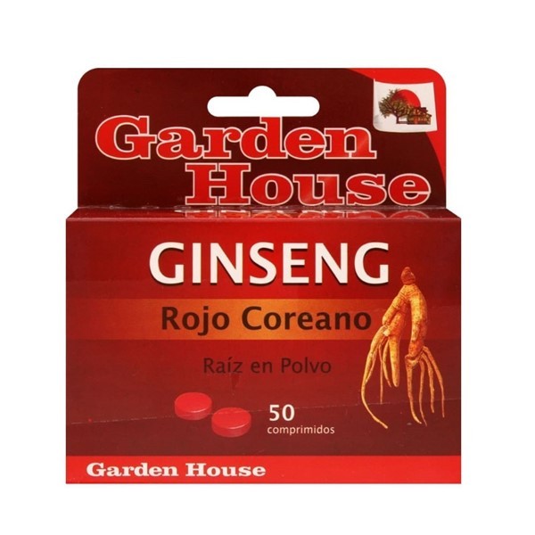 Garden House Suplemeno Dietario Ginseng Rojo Coreano (50 Cápsulas) #1