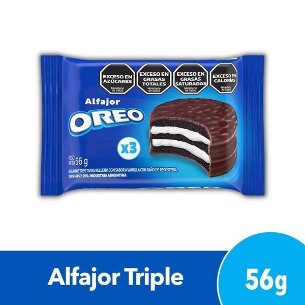 Milka Alfajor Triple Oreo 56 g #1 Milka Alfajor Triple Oreo 56 g #1