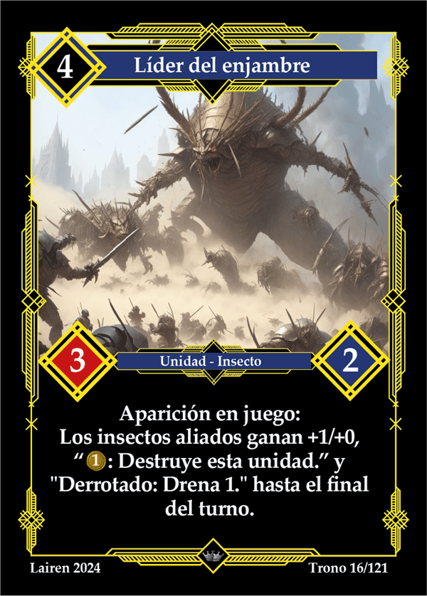 016 Lider Del Enjambre 1ra Edicion - Coste 4 #1