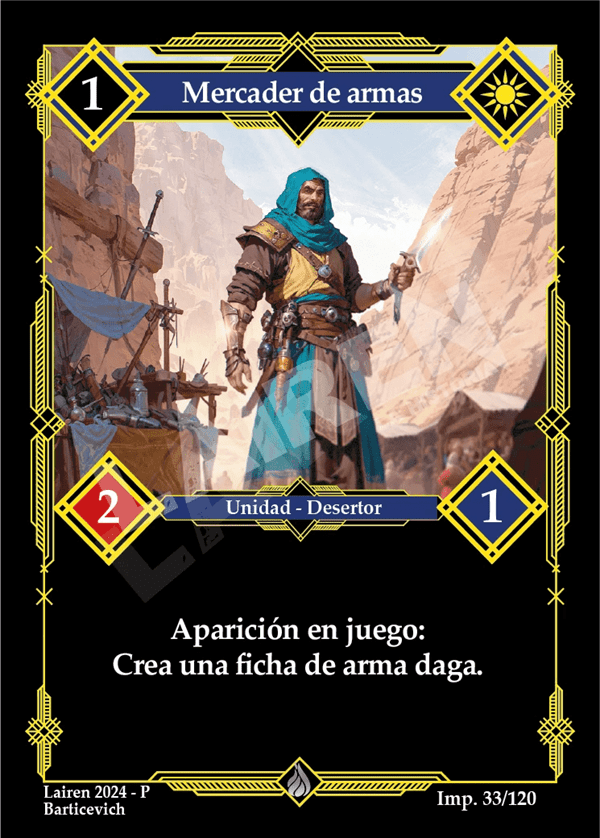 033 Mercader De Armas - Coste 1