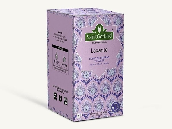 Infusiones Tisana Línea Bienestar Saint Gottard | Línea Bienestar Tisana Laxante alt