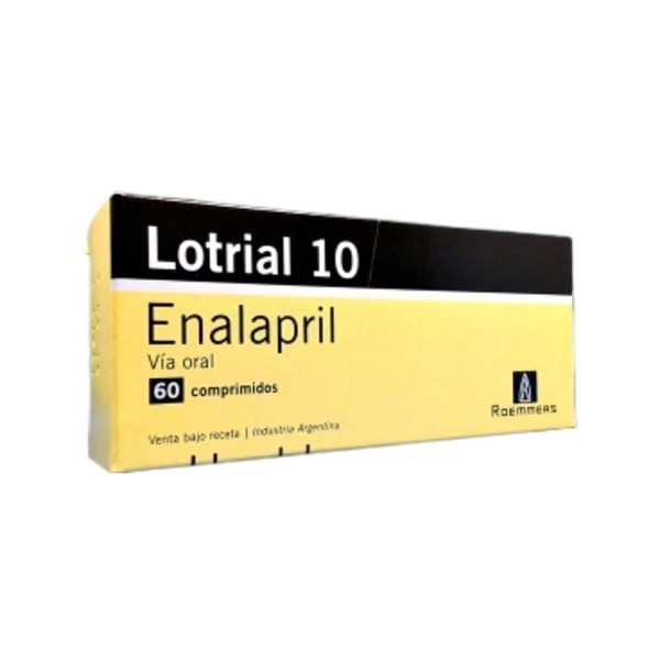Roemmers Lotrial 10 Mg Enalapril x 60 Comp #1
