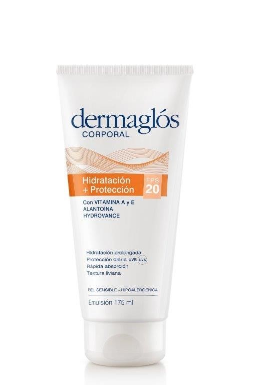 Dermaglos Crema Hidratante + Protección Fps 20 175 ml alt