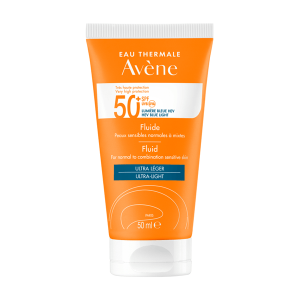 Protector Solar Facial Avene Fluido Fps 50+ x 50 ml alt