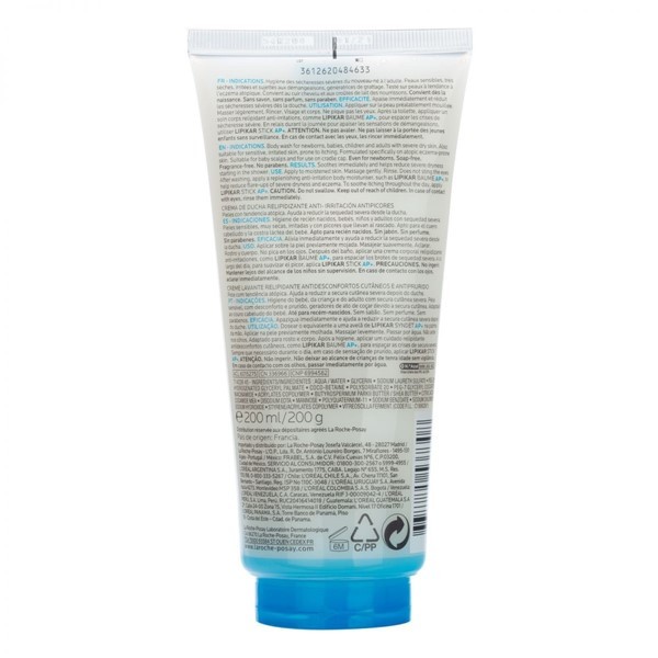 La Roche Posay Lipikar Syndet Ap+ Gel 200 ml alt