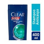 Shampoo 2 en 1 clear Dual Effect 400 cc. #1