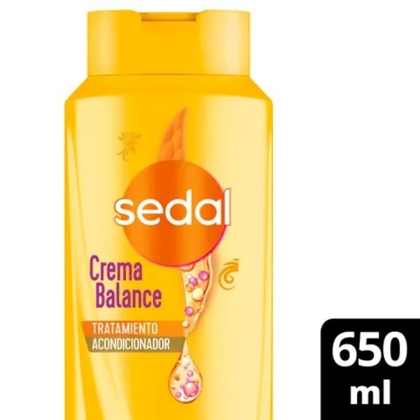 Acondicionador Sedal Crema Balance X 650 Ml #1