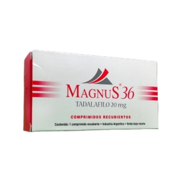 Sidus Magnus 36 Tadalafilo 20 Mg x 1 Comp Recubiertos #1
