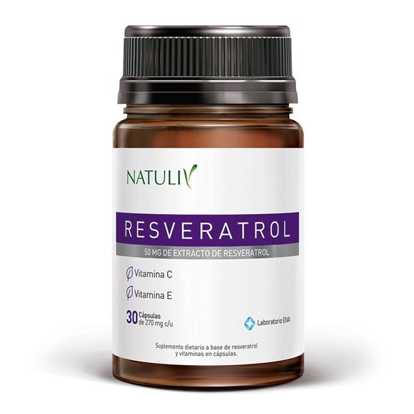 Natuliv Resveratrol Cápsulas x 30 #1