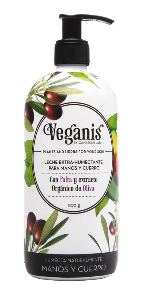 Veganis Leche Extra Humectante de Palta Y Oliva 500 gr #1