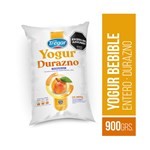 Tregar Yogur Bebible Entero Tegar Sabor Durazno 900 G. #1