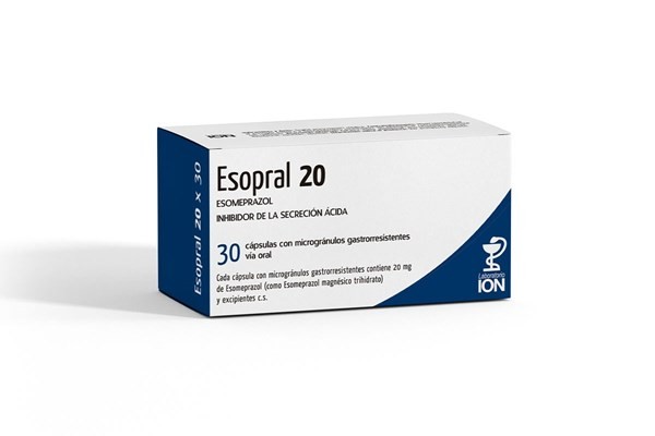 Esopral 20mg | 30 Capssulas | Esomeprazol #1