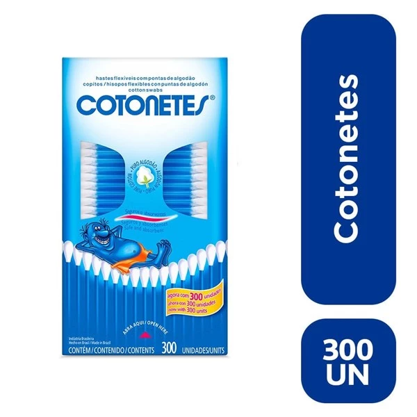 Johnsons Cotonetes Flexibles (300 Unidades)