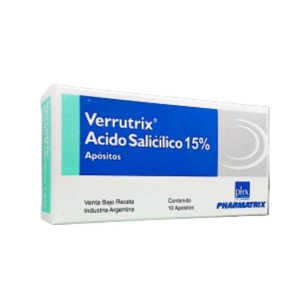 Pharmatrix Verrutrix Ácido Salicílico x 2 Sobres x 5 Apósitos C / U #1