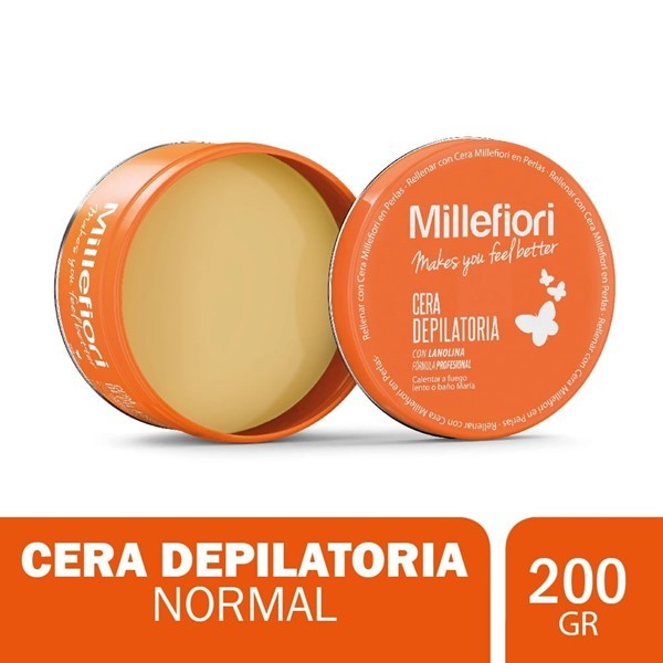 Millefiori Cera Depilatoria Tarro Piel Normal 200 gr