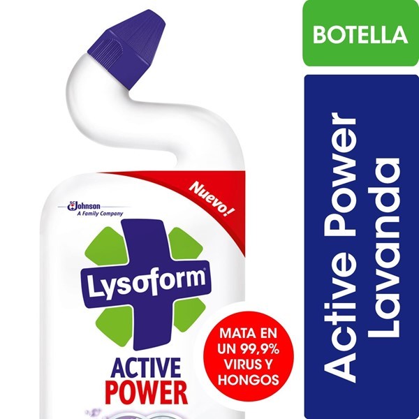 Lysoform Limpiador Inodoro Active Power Lavanda 500 ml alt