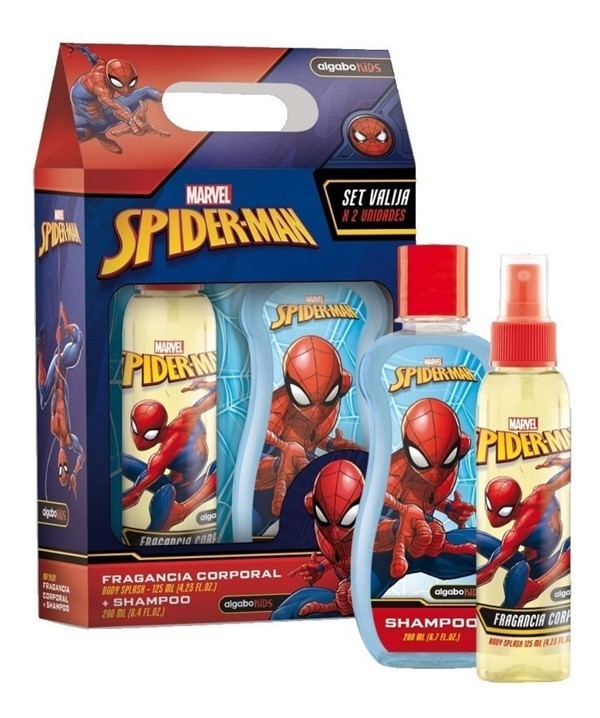 Spiderman Set Infantil (Body Splash 125 ml + Shampoo 200 ml) alt