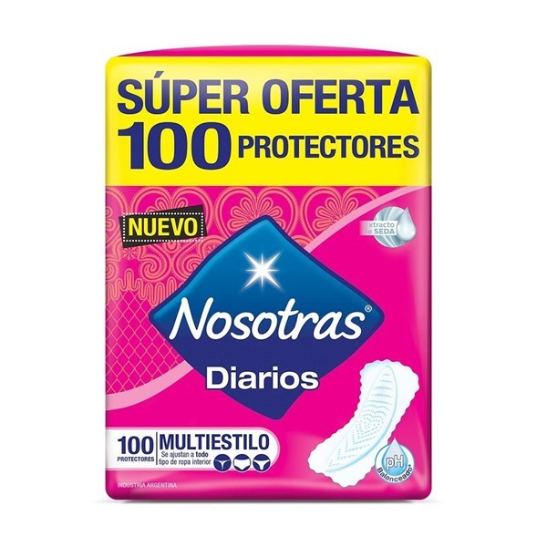 Protectores Diarios Multiestilo (100 Unidades) alt