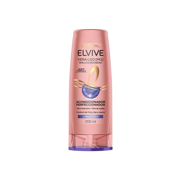 Acondicionador Elvive Kera Liso Brillo Sedosidad 200 ml #1