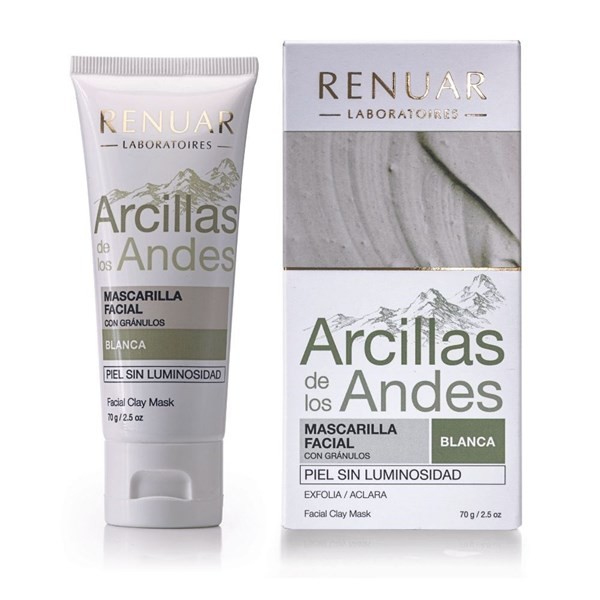 Renuar Mascarilla Facial Con Arcilla Blanca de Los Andes 70 gr alt