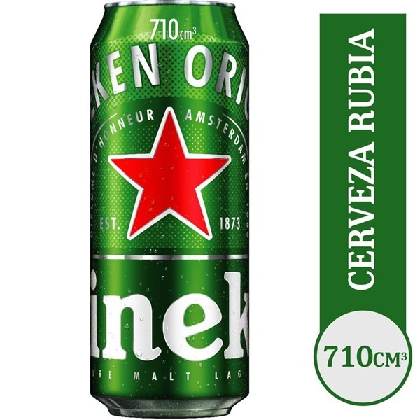 Cerveza Heineken Premiun 710 Cc #1