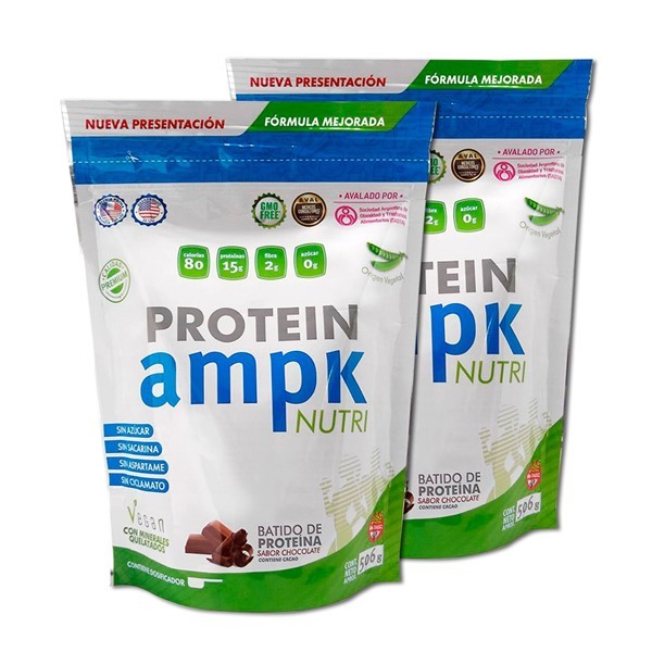 Combo Ampk Batido de Proteína Vegana X2 #1