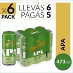 Cerveza Imperial Apa 473 cc Six Pack #1