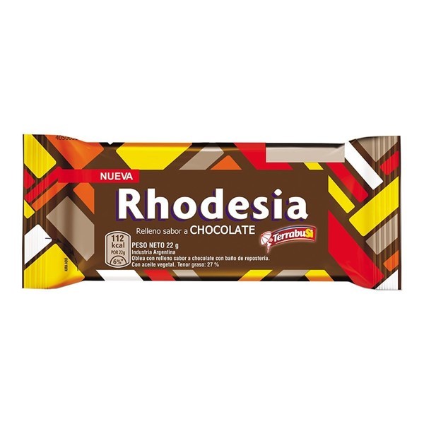 Rhodesia Chocolate Unidad 22 Gr #1