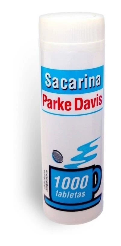 Sacarina Parke Davis Parke Davis Sacarina 1000 tabletas Unico