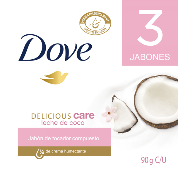 Dove Jabòn Leche de Coco 90 gr alt