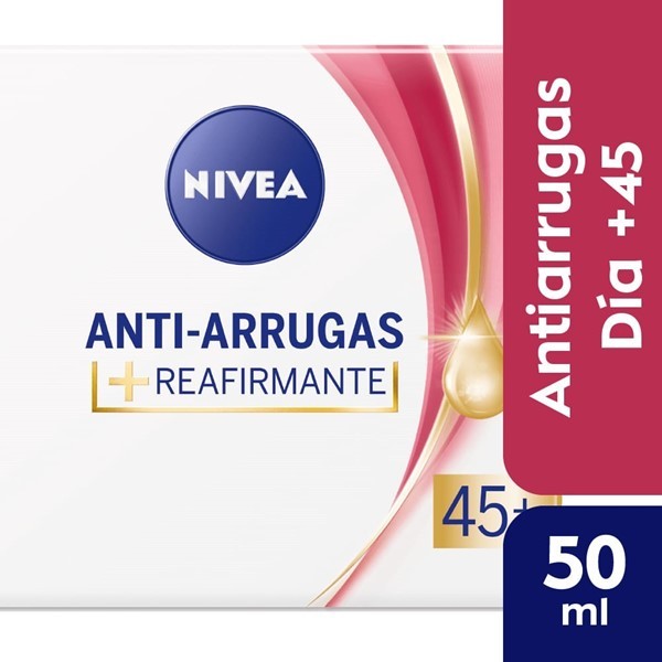 Nivea Crema Facial Revitalizante  antiarrugas Con Aceite de Argán 45+ 50 ml #1