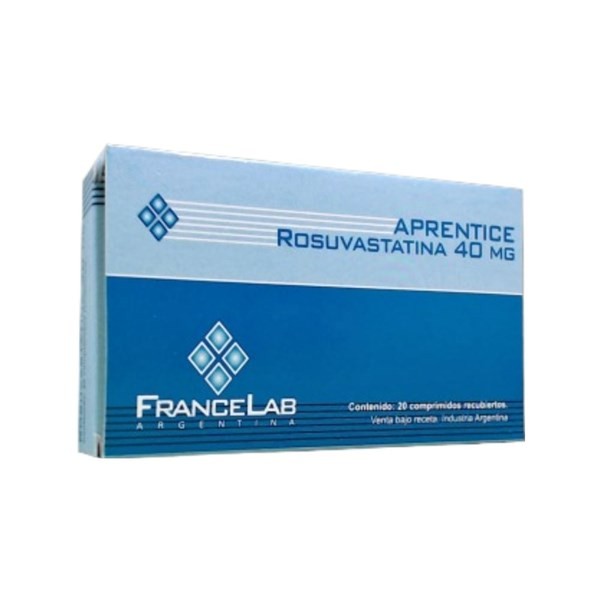 Francelab Aprentice Rosuvastatina 40 Mg x 20 Comp Trirranurados #1
