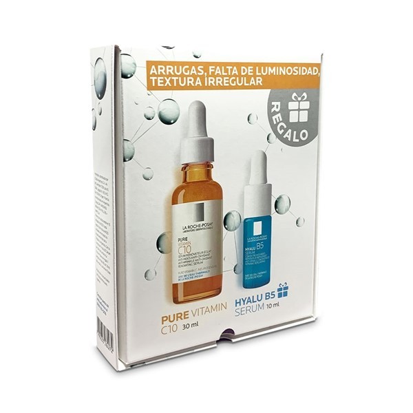 Set La Roche-Posay Pure Vitamin C10 x 30 ml + Serum Hyalu B5 x 10 ml de Regalo #1