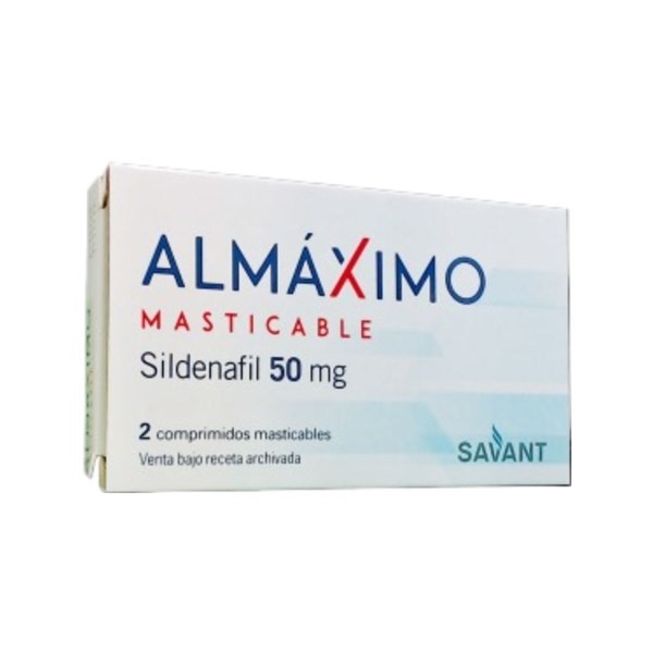 Savant Consumer Almaximo Sildenafil 50 Mg x 2 Comp Masticables #1