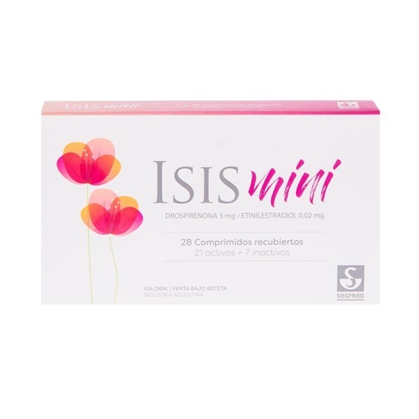 Siegfried Isis Mini Drospirenona + Etinilestradiol x 28 Comp #1