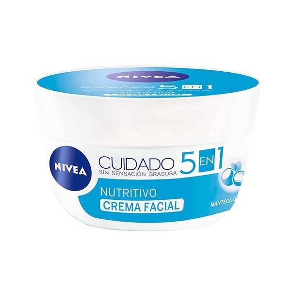 Nivea Crema Facial 5 en 1  Cuidado Nutritivo Para Todo Tipo de Piel 100 ml alt