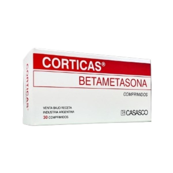 Casasco Corticas Betametasona 0.6 Mg x 30 Comp #1