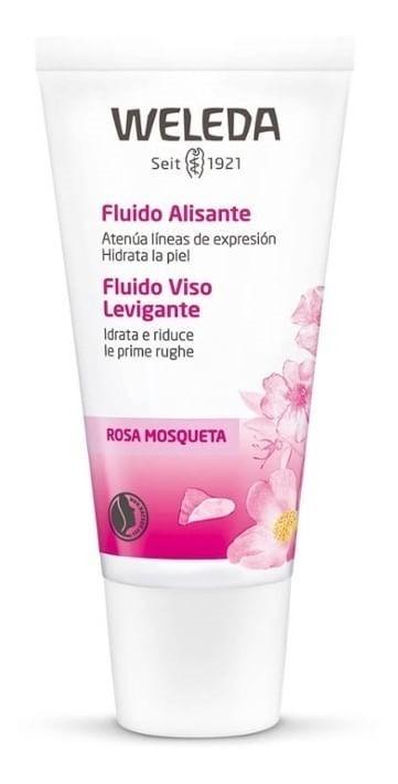 Weleda Fluido Alisante Rosa Mosqueta Hidratante Suaviza 30 ml #1