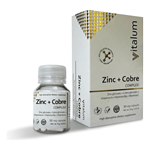 Zinc + Cobre Vitalum Complex Anti Acne 30 capsulas #1