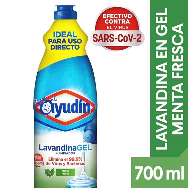 Ayudin Ayudín Lavandina En Gel Menta 700ml