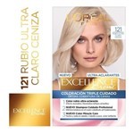Excellence Kit Coloracion 121 Rubio Ultra Claro Ceniza #1